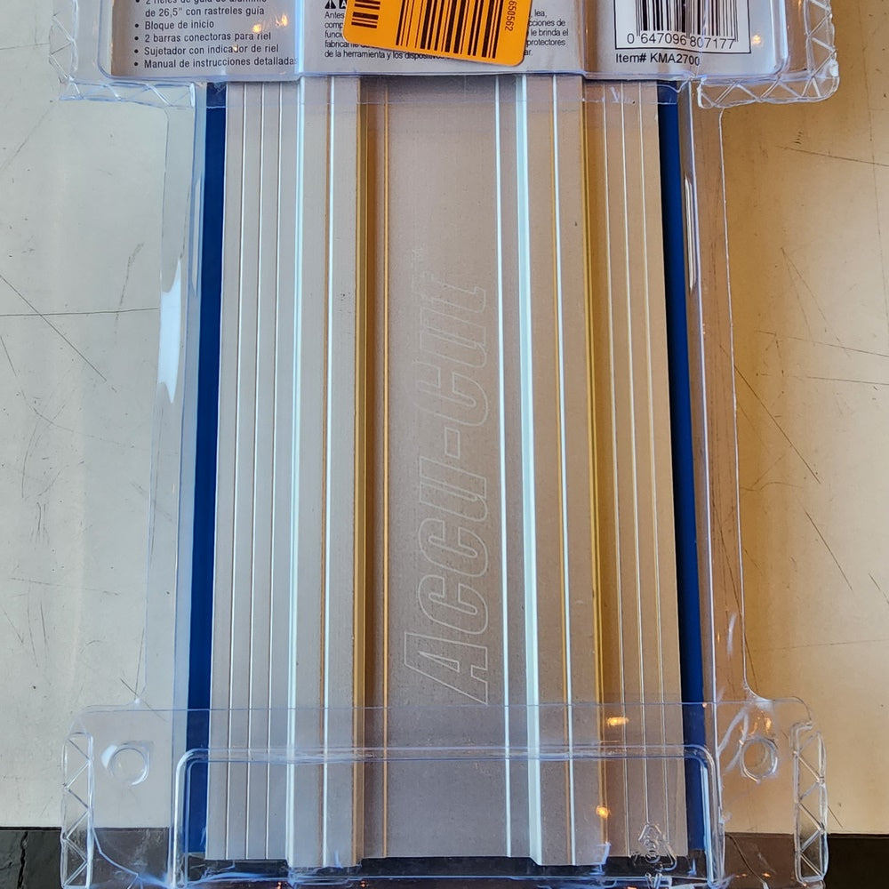 50 in. Accu-Cut Aluminum Circular Saw Track (KMA2700) 50 in. Accu-Cut Aluminum Circular Saw Track (KMA2700)